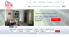 Desktop Screenshot of ahabitarimoveis.com.br